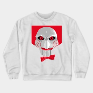 Horror movie Mr Saw film cult killer puppet Crewneck Sweatshirt